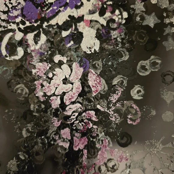 HANDCRAFTED Abstract Frida Kahlo Painting HANDPAINTED HANDMADE Wall Art Decor - Picture 9 of 17